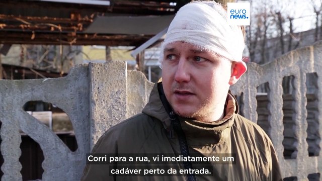 Três mortos e dezenas de feridos após ataques russos na Ucrânia