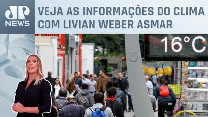 Frente fria segue atuando no Sudeste nesta quinta (28) | Previsão do Tempo