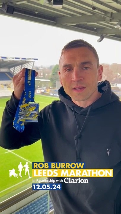 KEVIN SINFIELD REVEALS THE 2024 ROB BURROW LEEDS MARATHON FINISHER’S MEDAL