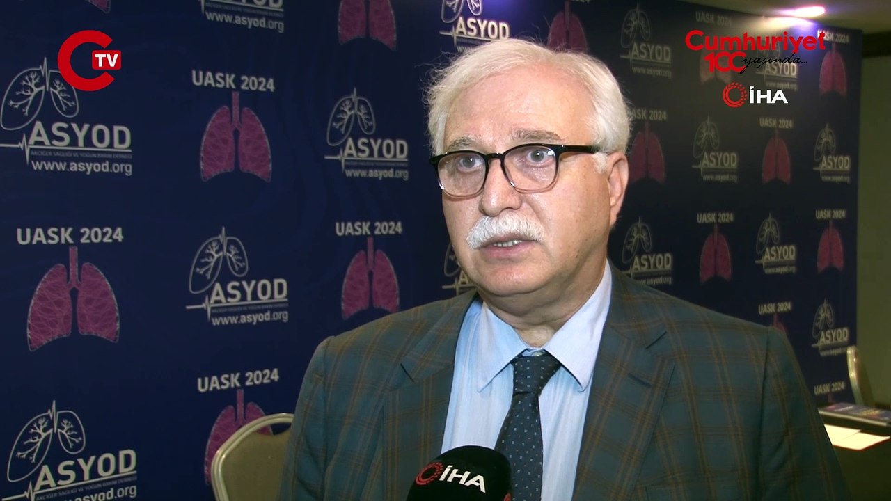 ASYOD Üyesi Prof. Dr. Tevfik Özlü: 'Uzayan öksürüğü ciddiye alın, bu bir alarmdır'