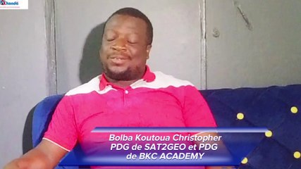 Interview : Bolba Koutoua Christopher. PDG de SAT2GEO ET PDG DE BKC ACADEMIE