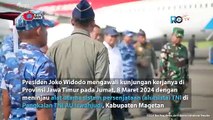 Jokowi Tinjau Alutsista TNI di Kabupaten Magetan