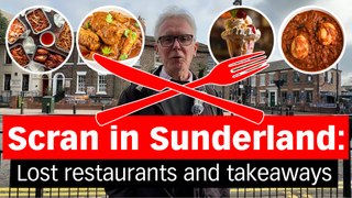 Scran in Sunderland - lost restaurants and takeaways - on Shots!TV