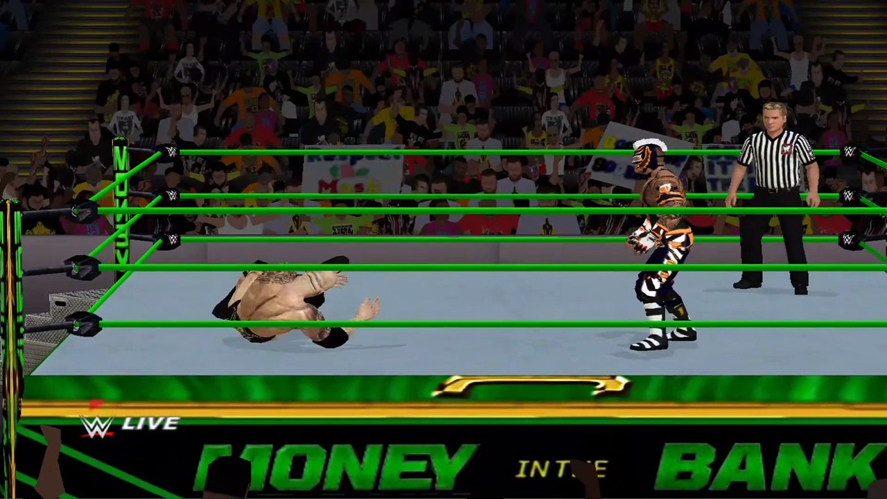 WWE Rey Mysterio vs The Rock | WWE13 Wii 2K22  Mod