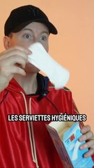 Les serviettes hygiéniques ont plein d’autres utilités