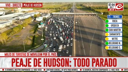 Éxodo turístico por el finde XXL: no queda nadie en Buenos Aires