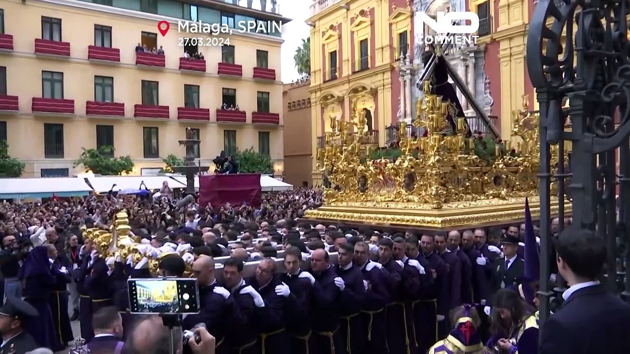 NO COMMENT | Las procesiones que llenan las cal...