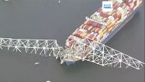 Crollo ponte Baltimora: recuperati i corpi di due dispersi, erano all'interno di un furgone