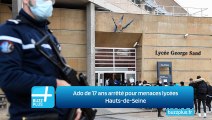 Ado de 17 ans arrêté pour menaces lycées Hauts-de-Seine