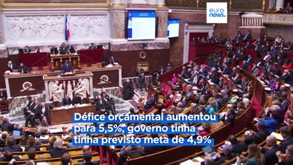 Governo francês vai avançar com medidas para combater défice de 5,5%