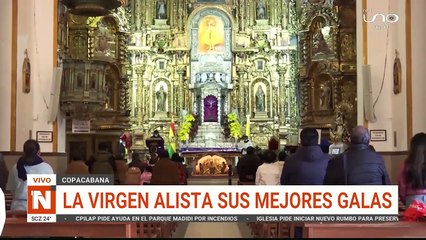 Santuario de Copacabana listo para los fieles