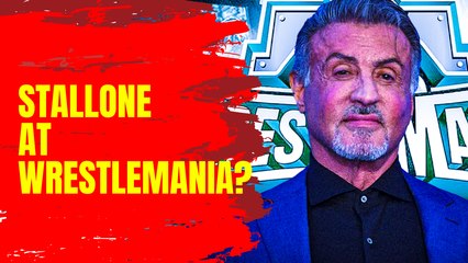 Sylvester Stallone might play a role at WrestleMania 40!