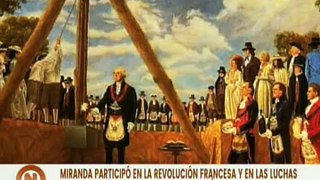 Venezuela celebra 274 años del natalicio del insigne prócer Francisco de Miranda