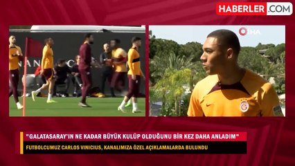 Carlos Vinicius: 'Kurduğumuz aile ortamı ile şampiyon olacağımıza inanıyorum'
