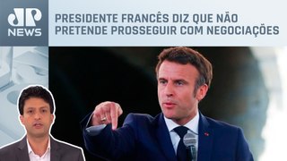 Macron diz que acordo entre Mercosul e União Europeia está desatualizado; Alan Ghani analisa