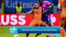 Libération de Dani Alves par Memphis Depay