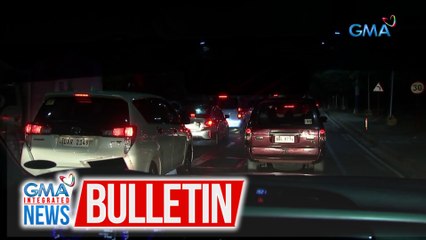 Télécharger la video: Daloy ng trapiko sa ilang bahagi ng Sumulong Highway, bumigat dahil sa dami ng lumahok sa alay lakad | GMA Integrated News Bulletin