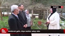 Bartın'da Moldovalı gelin, köye muhtar adayı oldu