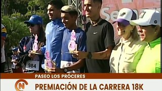 Caracas | Eudi Piamo ganó la categoría masculina de la 2da. Carrera 18K Semana Santa 2024
