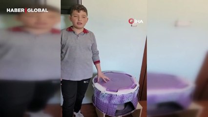 Sıfır atıktan kedi evi yaptı, Isparta birincisi oldu