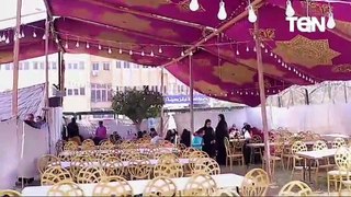 إقباط ومسلمون يوزعون 1200 وجبة إفطار يوميا على الصائمين بكفر الشيخ