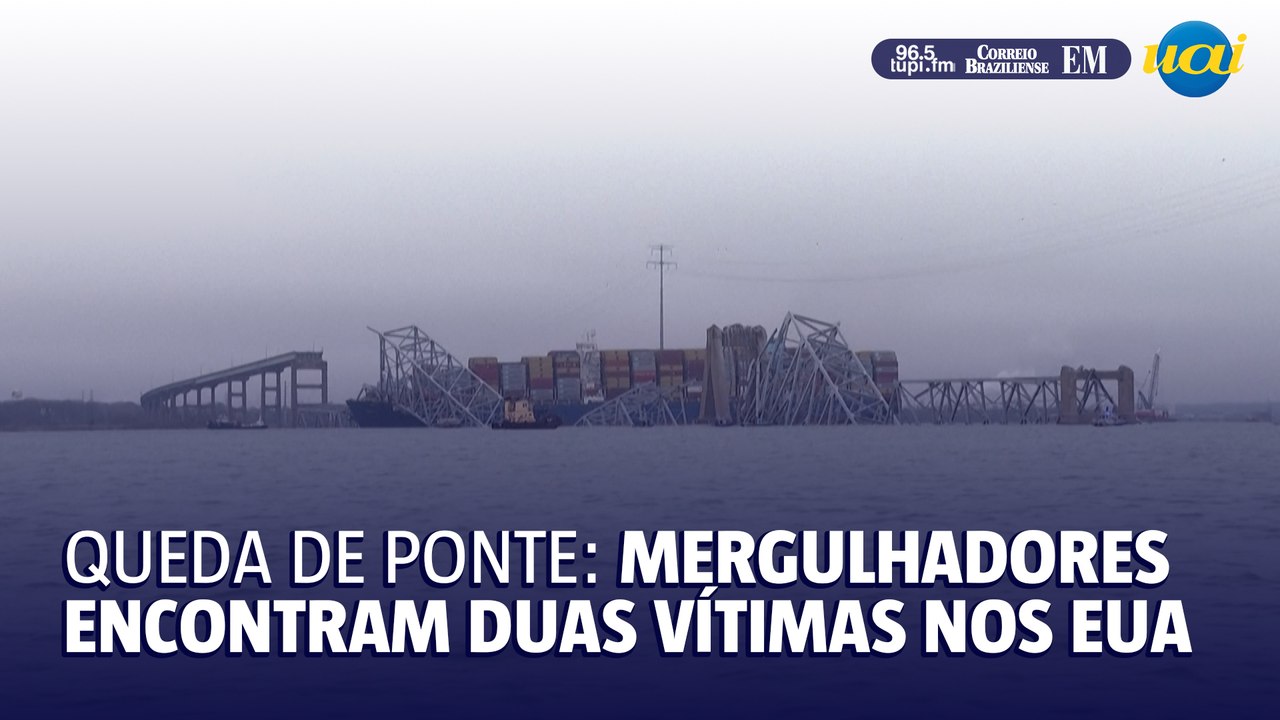 Mergulhadores encontram dois corpos em Baltimore