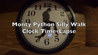 Monty Python Silly Walk Clock (Time-Lapse)