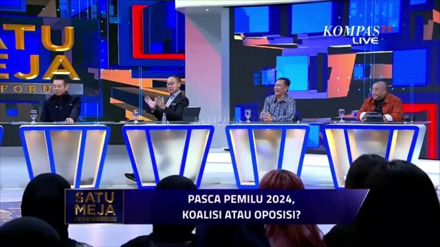[FULL] Pemilu Usai, Arah Partai Koalisi Menuju Oposisi atau Koalisi | SATU MEJA
