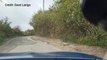 Driver's hilarious video mocking state of 'awful' Folkestone Warren road