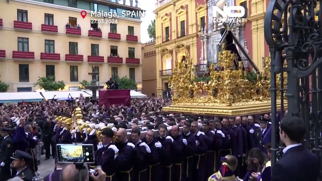 Ισπανία: Συνεχίζονται οι εκδηλώσεις για το Πάσχα παρά την κακοκαιρία