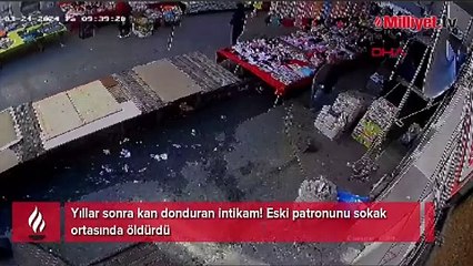 Yıllar sonra kan donduran intikam! Eski patronunu sokak ortasında öldürdü