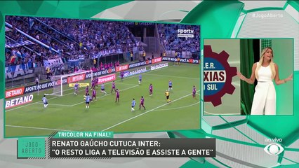 Renata Fan analisa classificação do Grêmio no Gaúcho: "Não é questão de qualidade, é eficiência!"
