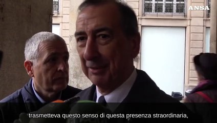 Sala: "Pollini al piano sembrava un uomo senza eta'"