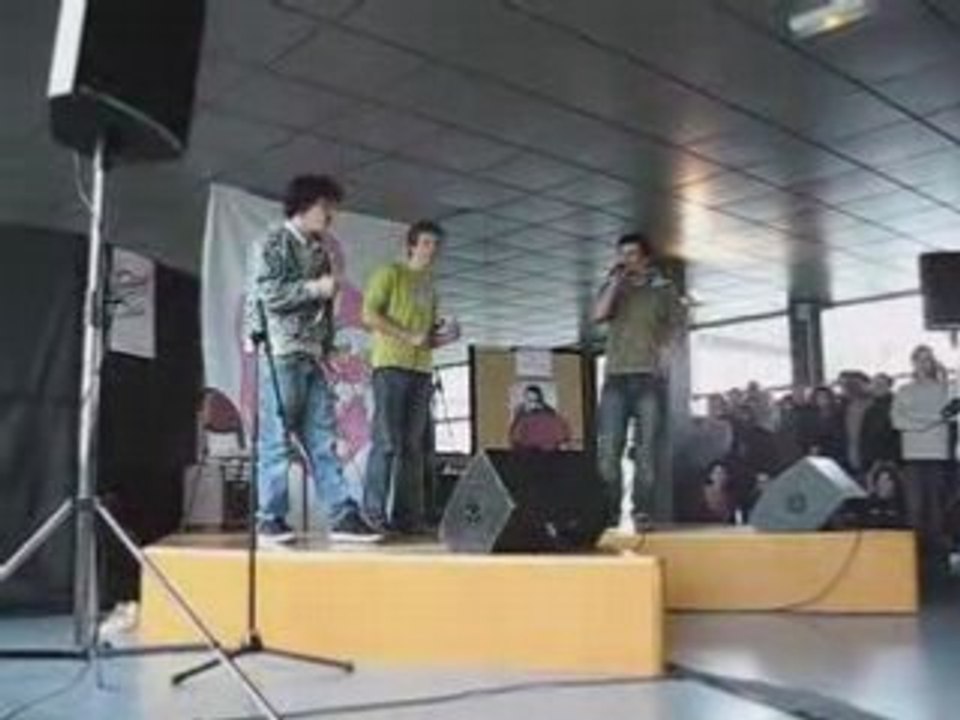 Beat Box César, Etienne et Didi - Entrée