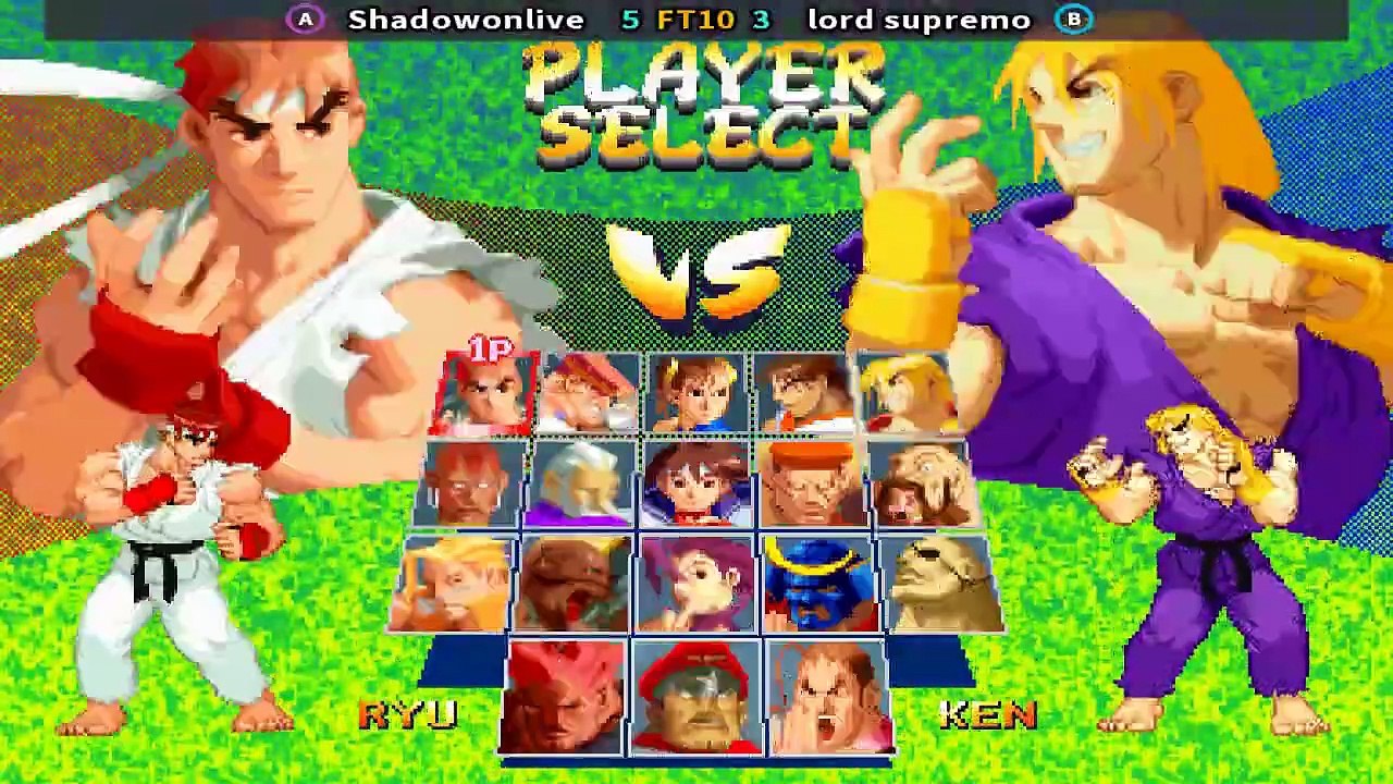 Fightcade  Street Fighter Alpha 2  Shadowonlive  Vs Lord Supremo  FT10