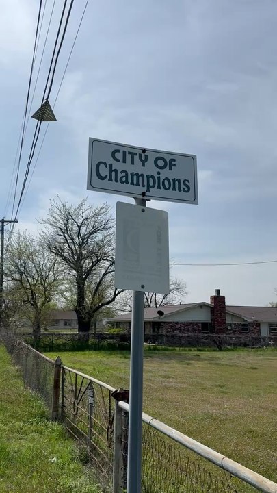 Here in the city of champions, no one knows you.