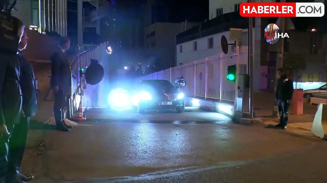 MHP lideri Bahçeli, partisinin genel merkezinden ayrıldı