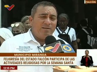 Feligresía del edo. Falcón acompañó tradicional misa crismal con oración y fe