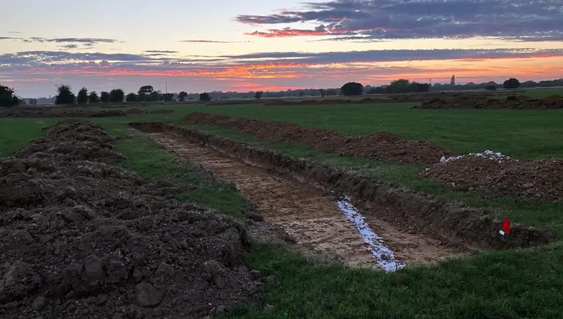⁣Archaeological dig uncovers 14-hectare Roman settlement in West Sussex