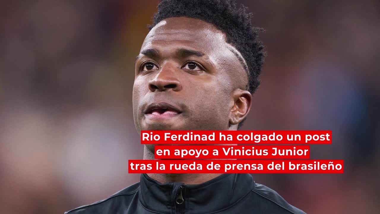 Rio Ferdinand apoya a Vinicius y carga contra Tebas