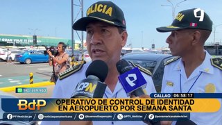 Así reaccionaron los conductores ante el operativo de control de identidad del aeropuerto  Jorge Chávez