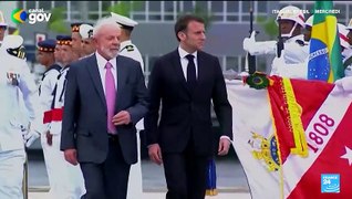 Au Brésil, Emmanuel Macron fustige l'accord UE-Mercosur