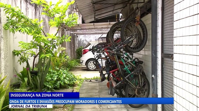 Ondas de furtos e invasões preocupam moradores e comerciantes