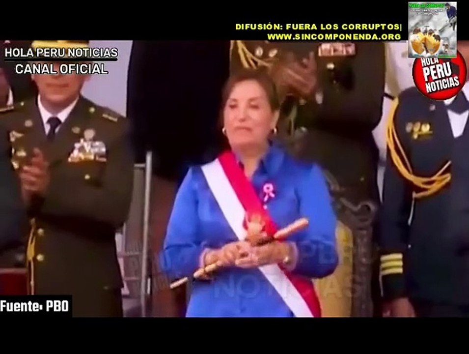 LA NOCHE OSCURA PARA DINA BOLUARTE. SE ACABÓ TODO.