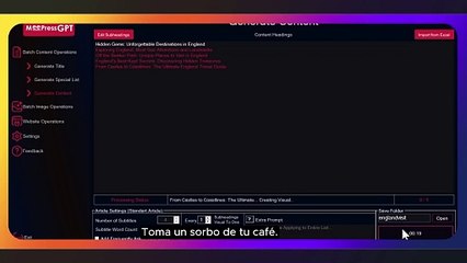 Instalar MeepressGPT Y Agregar Contenido