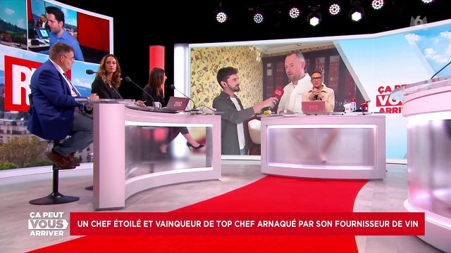 David Galienne, gagnant de Top Chef en 2020 témoigne d'une arnaque dont il a été victime dans Ça peut vous arriver chez vous sur M6 avec Julien Courbet