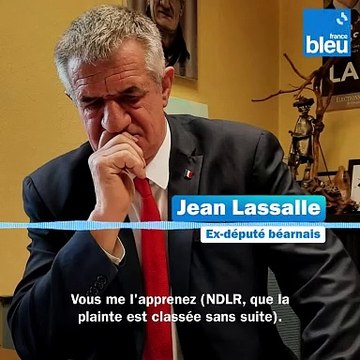 Ouf ! Enfin ! : la réaction de Jean Lassalle après le classement sans suite de la plainte pour viol et agression sexuelle qui le visait