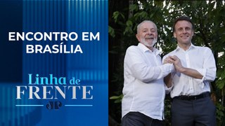 Lula e Macron falam após assinar acordos  | LINHA DE FRENTE