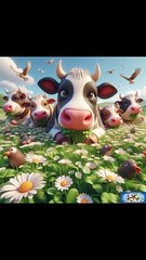 Cow Farm | Toonybo | Kids Cartoons | Kids Rhymes | Kidvid | Playtime