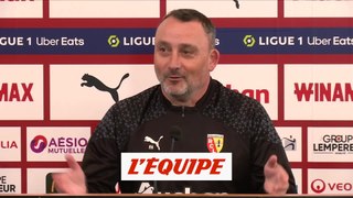 Franck Haise (Lens) : « Face aux gros, on n'a pas été à la hauteur » - Foot - Ligue 1